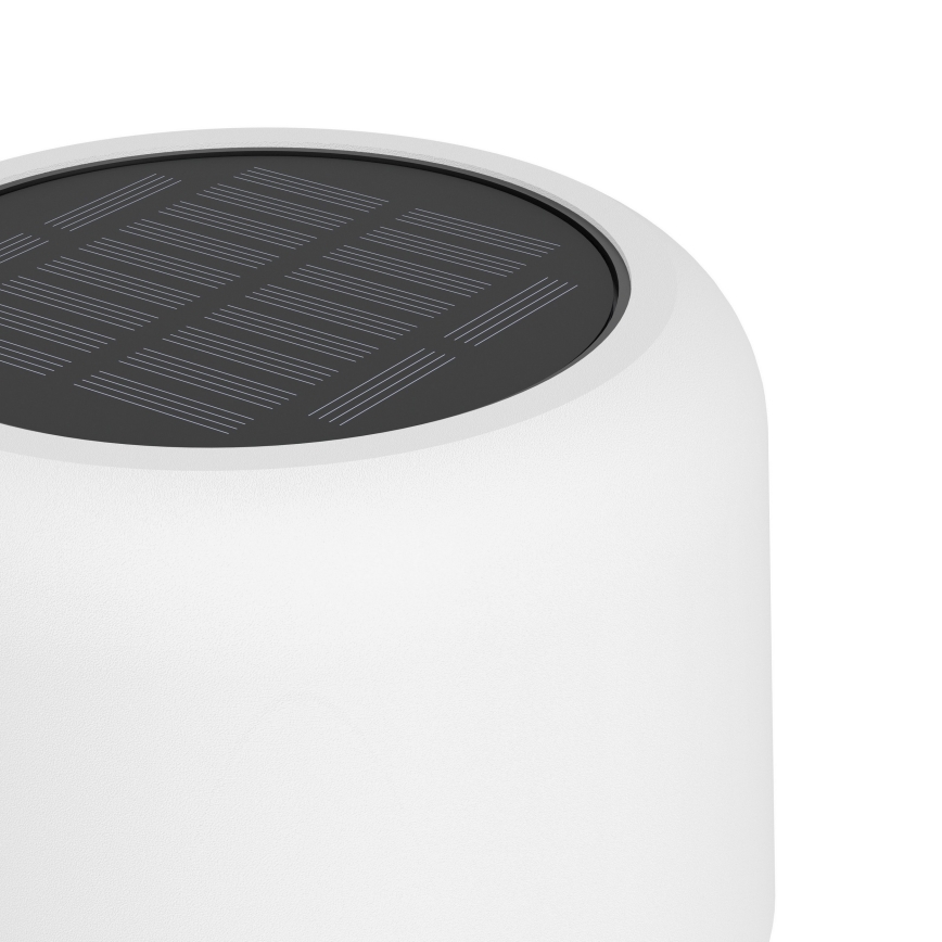 Eglo - LED solarna punjiva dodirna podna lampa LED/2,8W/3,7V 1800 mAh IP44 bela