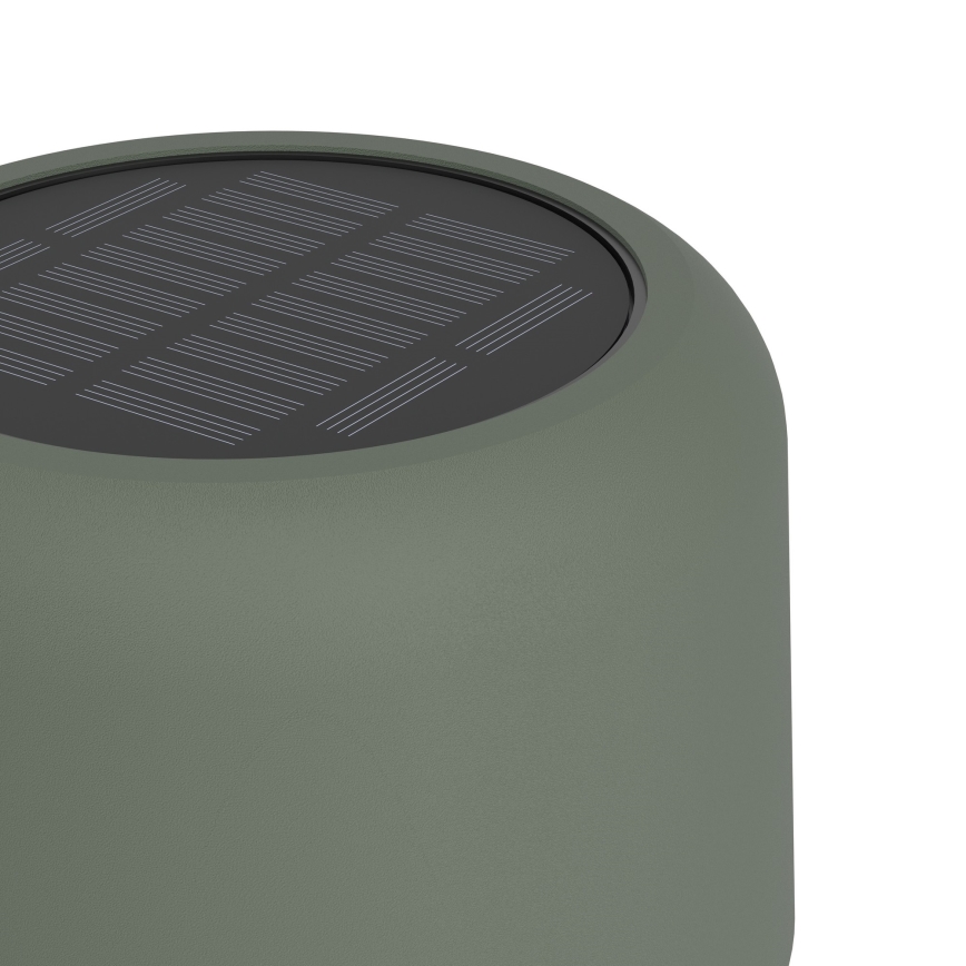 Eglo - LED solarna punjiva dodirna stojeća lampa LED/2,8W/3,7V 1800 mAh IP44 zelena