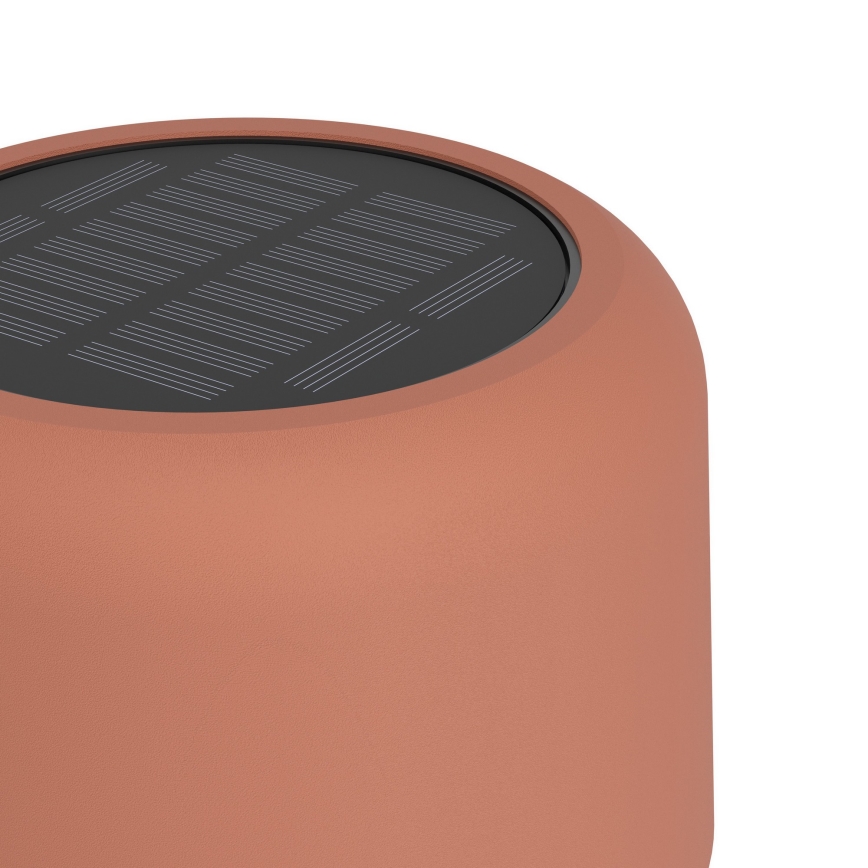 Eglo - LED solarna punjiva dodirna podna lampa LED/2,8W/3,7V 1800 mAh IP44 narandžasta