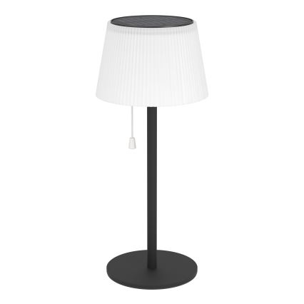 Eglo - LED solarna punjiva stona lampa LED/2,3W/3,7V 3000/4000/6500K 1800 mAh IP44 crna