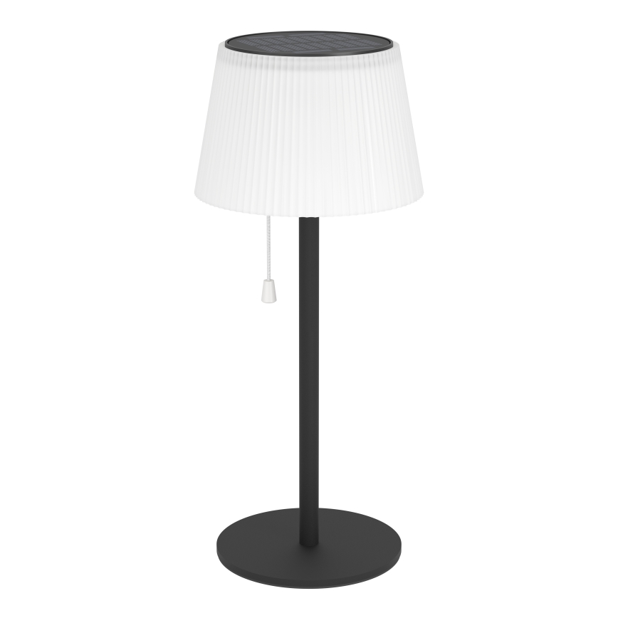 Eglo - LED solarna punjiva stona lampa LED/2,3W/3,7V 3000/4000/6500K 1800 mAh IP44 crna