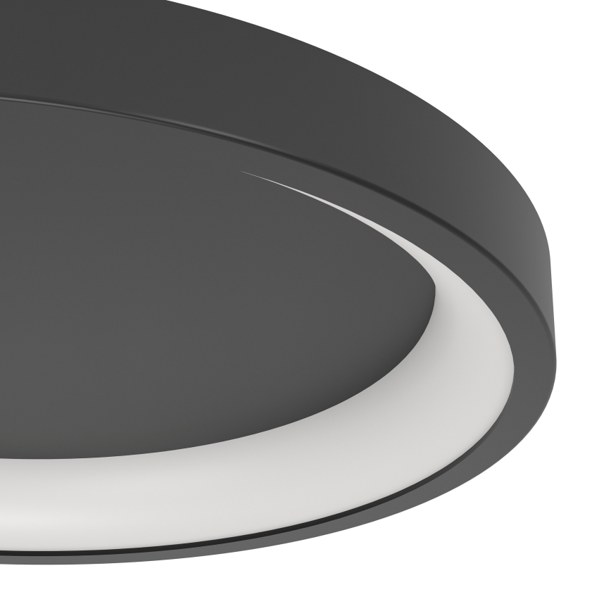 Eglo - LED RGBW prigušiva plafonska svetiljka LED/19,6W/230V 2700-6500K prečnik 35 cm crna