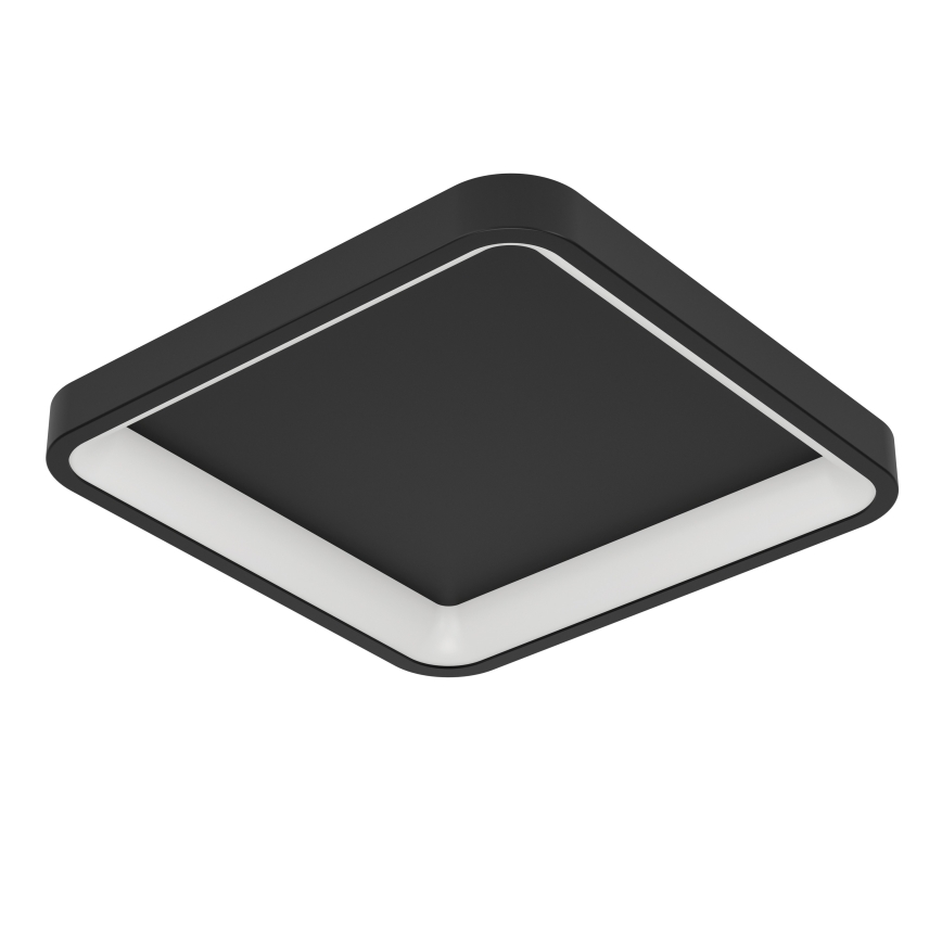 Eglo - LED RGBW prigušiva plafonska svetiljka LED/20W/230V 2700-6500K 35x35 cm crna
