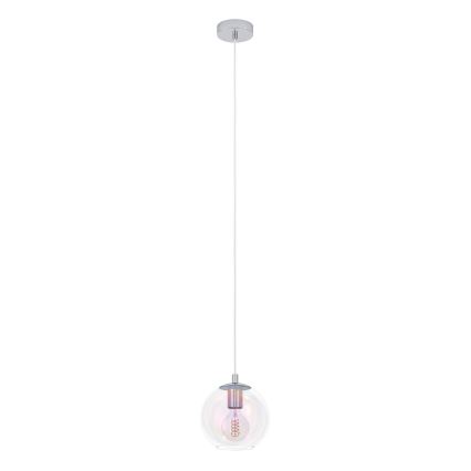 Eglo - Luster na sajli 1xE27/60W/230V sjajni hrom