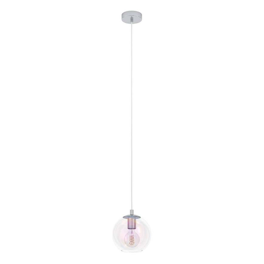 Eglo - Luster na sajli 1xE27/60W/230V sjajni hrom