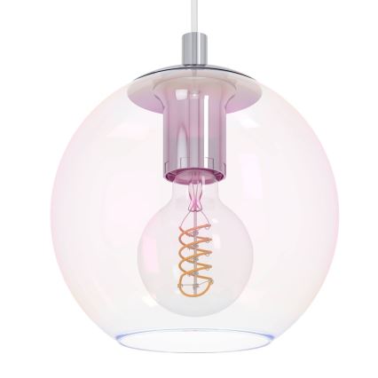 Eglo - Luster na sajli 1xE27/60W/230V sjajni hrom