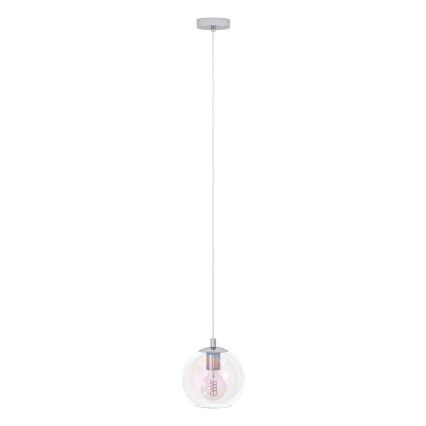 Eglo - Luster na sajli 1xE27/60W/230V sjajni hrom