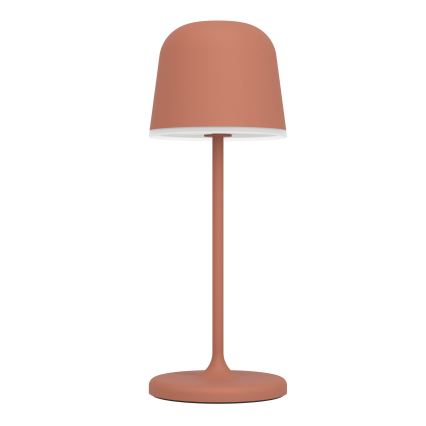 Eglo - LED prigušiva spoljašnja dodirna punjiva stona lampa LED/1,8W/5V 2500/3000/4000K 2500 mAh IP54 narandžasta