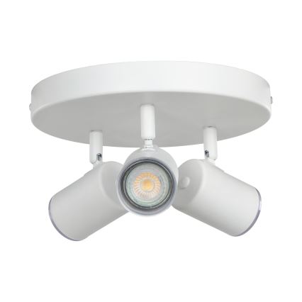 Eglo - Kupatilsko spot svetlo 3xGU10/5W/230V Ø 25 cm IP44 belo