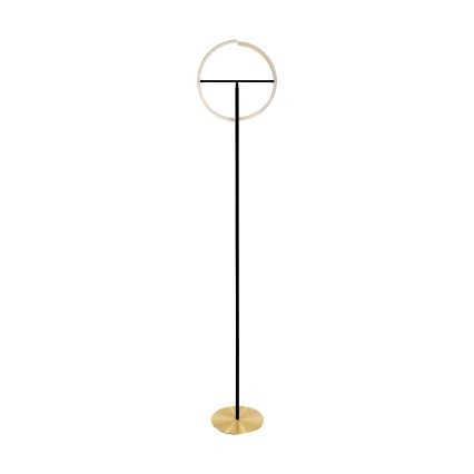 Eglo - LED prigušiva podna lampa 2xLED/8,8W/230V zlatna/crna
