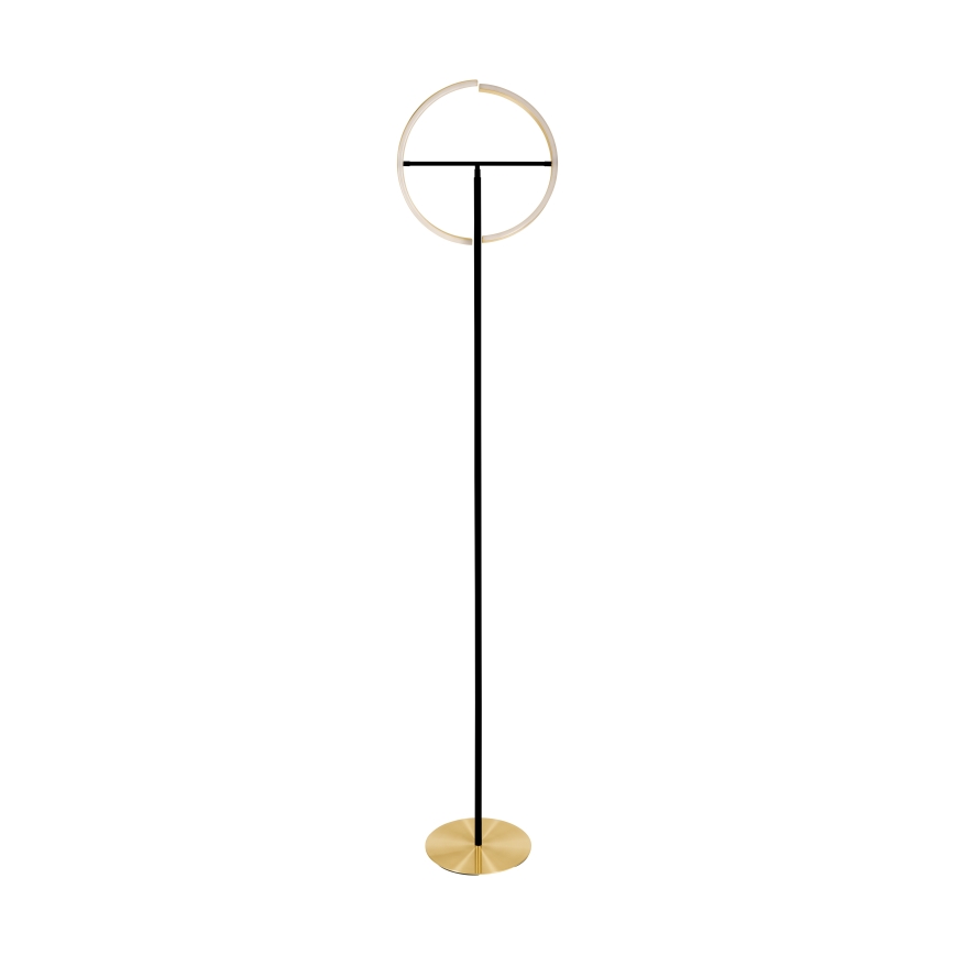 Eglo - LED prigušiva podna lampa 2xLED/8,8W/230V zlatna/crna