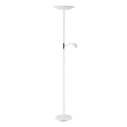 Eglo - prigušiva podna lampa LED/26,5W/230V + LED/4W bela