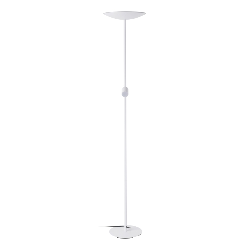 Eglo - prigušiva podna lampa LED/26,5W/230V + LED/4W bela