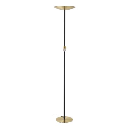 Eglo - LED prigušiva podna lampa LED/26,5W/230V + LED/4W zlatna