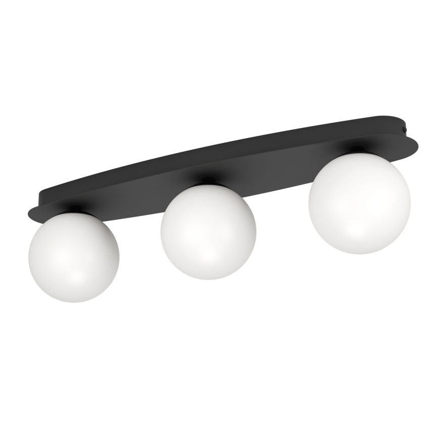 Eglo - LED plafonsko svetlo za kupatilo 3xG9/4,2W/230V IP44 crno