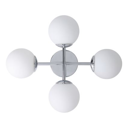 Eglo - LED plafonski luster za kupatilo 4xG9/4,2W/230V IP44 sjajni hrom