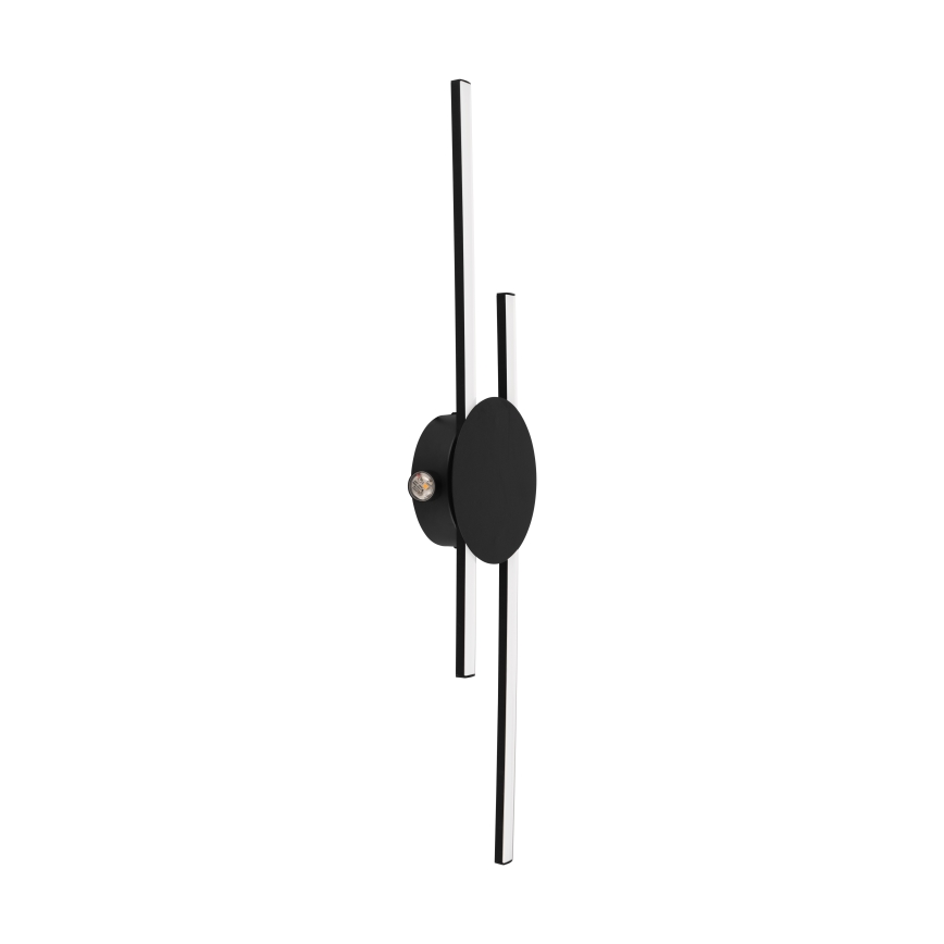 Eglo - LED zidno svetlo LED/20W/230V + LED/0,91W crno