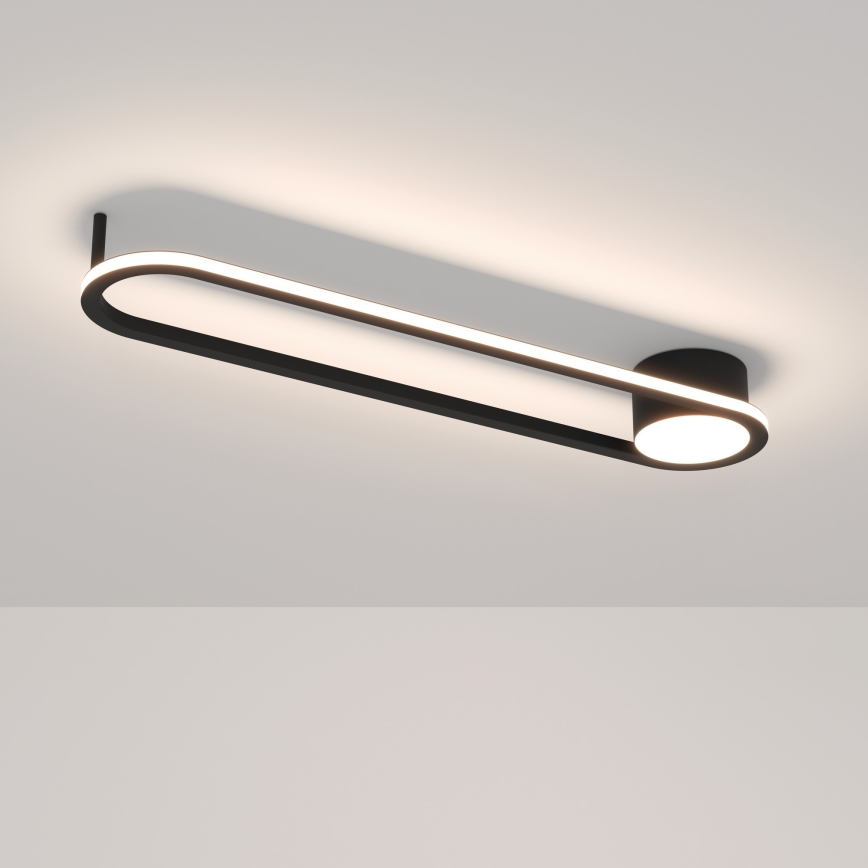 Eglo - LED plafonsko svetlo LED/24W/230V 2700/4000/6500K crno