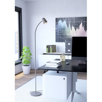 Eglo - Podna lampa 1xE14/18W/230V krem boje