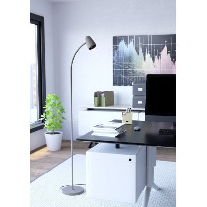 Eglo - Podna lampa 1xE14/18W/230V krem boje
