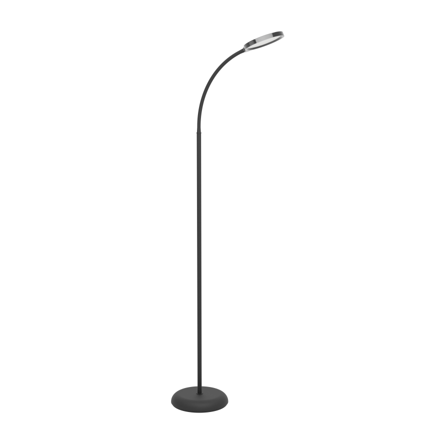 Eglo - prigušiva LED fleksibilna podna lampa LED/5,5W/230V 2700/4000/6500K crna