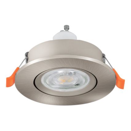 Eglo - LED ugradno spot svetlo 1xGU10/4,5W/230V mat hrom