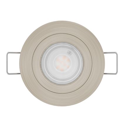 Eglo - LED ugradno spot svetlo 1xGU10/4,5W/230V mat hrom
