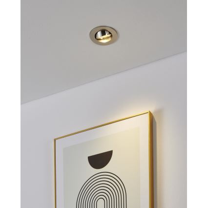 Eglo - Komplet 3x LED ugradnih spot svetala 1xGU10/4,5W/230V mat hrom