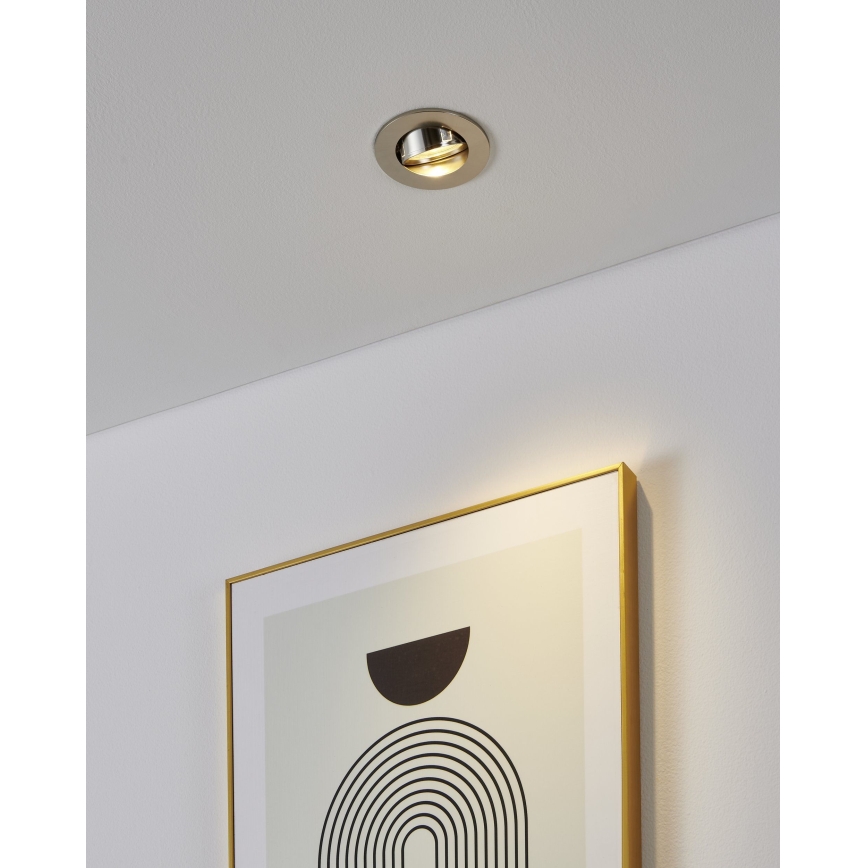 Eglo - Komplet 3x LED ugradnih spot svetala 1xGU10/4,5W/230V mat hrom