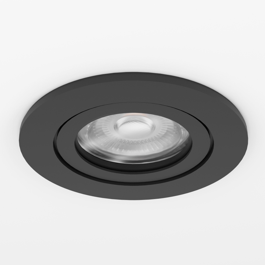 Eglo - LED kupatilsko ugradno spot svetlo 1xGU10/4,5W/230V IP44 crna