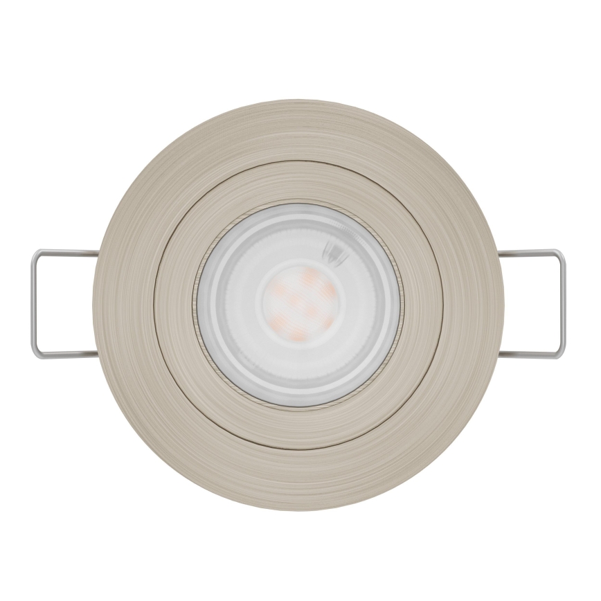 Eglo - LED ugradna stropna spot svetiljka 1xGU10/4,5W/230V mat hrom