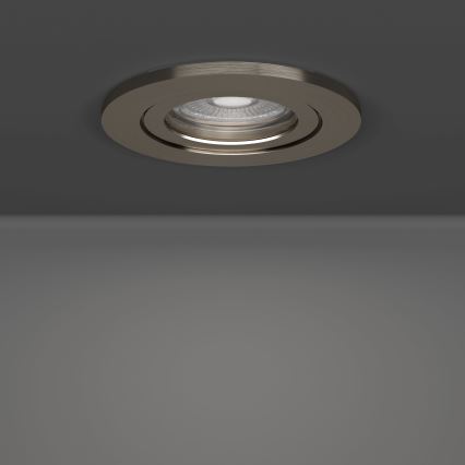 Eglo - Komplet od 3 LED ugradne spot svetiljke LED/4,8W/230V 2700/4000/6500K mat hrom
