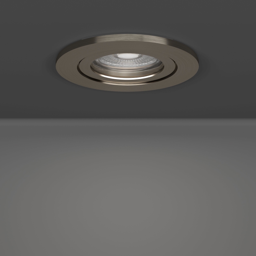 Eglo - KOMPLET 5x LED ugradnih spotova LED/4,8W/230V 2700/4000/6500K mat hrom