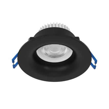 Eglo - LED ugradna svetiljka za kupatilo LED/4,9W/230V 2700/4000/6500K prečnik 8,8 cm IP65 crna