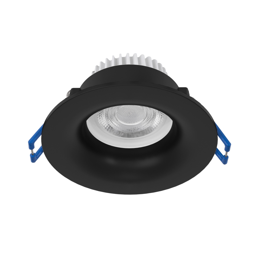 Eglo - LED ugradna svetiljka za kupatilo LED/4,9W/230V 2700/4000/6500K prečnik 8,8 cm IP65 crna