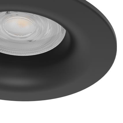 Eglo - LED ugradna svetiljka za kupatilo LED/4,9W/230V 2700/4000/6500K prečnik 8,8 cm IP65 crna