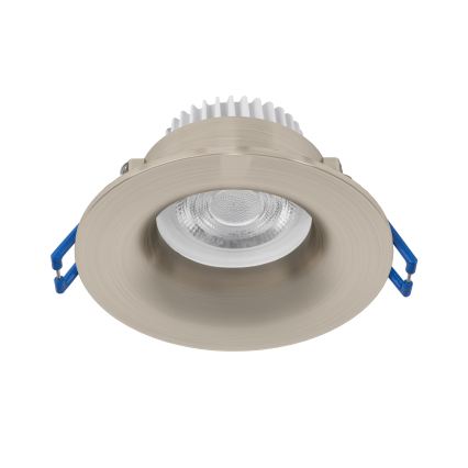 Eglo - LED kupatilska ugradna svetiljka LED/4,9W/230V 2700/4000/6500K prečnik 8,8 cm IP65 mat hrom