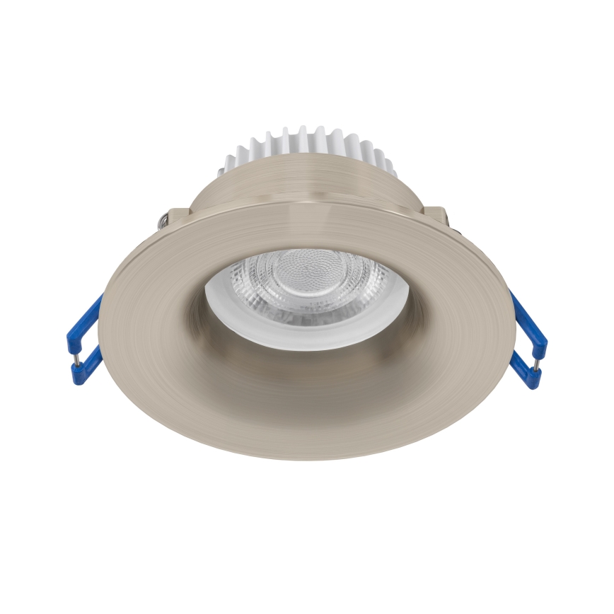 Eglo - LED kupatilska ugradna svetiljka LED/4,9W/230V 2700/4000/6500K prečnik 8,8 cm IP65 mat hrom