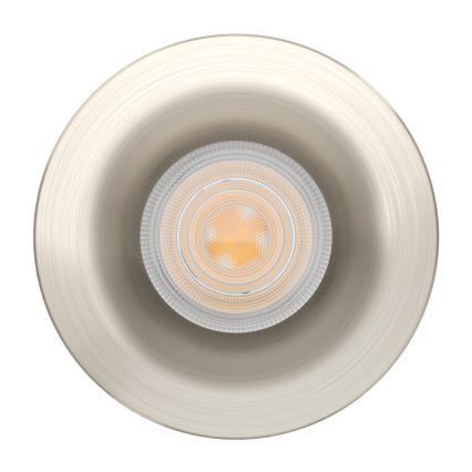 Eglo - LED kupatilska ugradna svetiljka LED/4,9W/230V 2700/4000/6500K prečnik 8,8 cm IP65 mat hrom