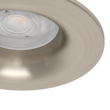 Eglo - LED kupatilska ugradna svetiljka LED/4,9W/230V 2700/4000/6500K prečnik 8,8 cm IP65 mat hrom