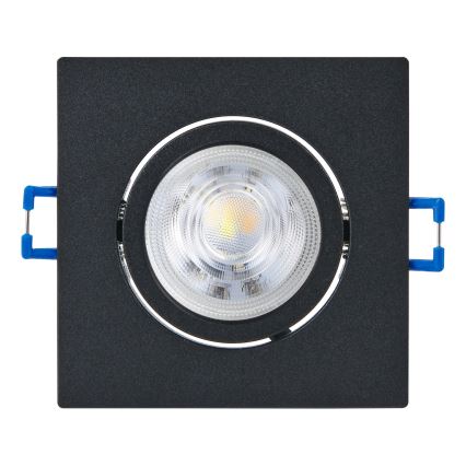 Eglo - KOMPLET 3x LED prigušiva ugradna plafonska svetiljka LED/6,4W/230V 8,8x8,8 cm crna
