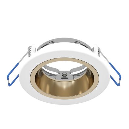 Eglo - LED prigušiva ugradna kupatilska svetiljka LED/4,8W/230V 2700/4000/6500K IP44 bela/zlatna