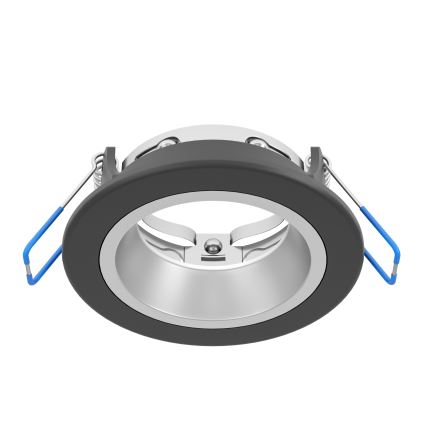 Eglo - LED RGBW prigušiva kupatilska ugradna plafonska svetiljka LED/4,8W/230V 2700-6500K IP44 crna