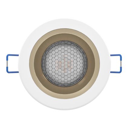 Eglo - LED RGBW prigušiva kupatilska ugradna plafonska lampa LED/4,8W/230V 2700-6500K IP44 bela/zlatna