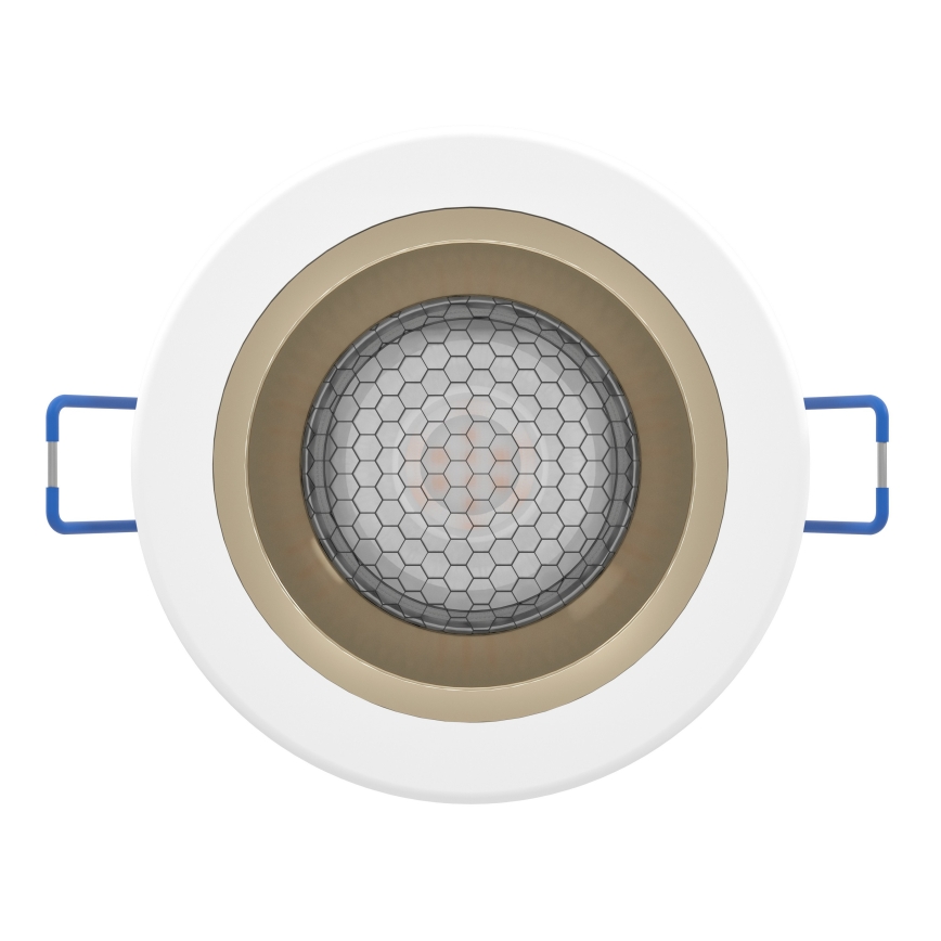 Eglo - LED RGBW prigušiva kupatilska ugradna plafonska lampa LED/4,8W/230V 2700-6500K IP44 bela/zlatna