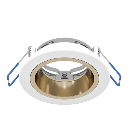 Eglo - LED RGBW prigušiva kupatilska ugradna plafonska lampa LED/4,8W/230V 2700-6500K IP44 bela/zlatna