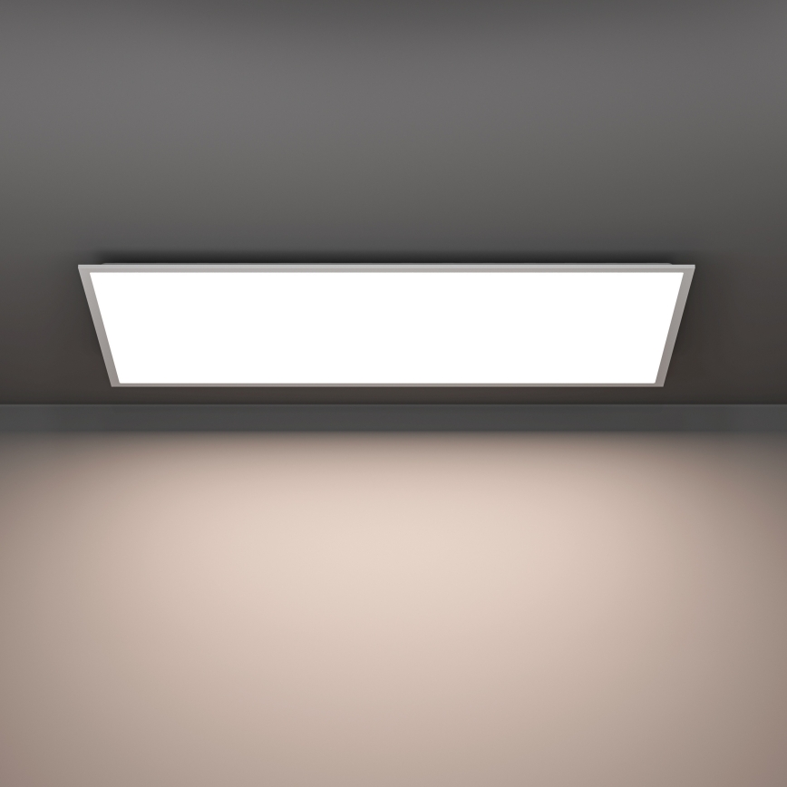 Eglo - LED prigušiva površinski montiran panel LED/35,5W/230V 2700-6500K 120x60 cm bela + daljinski upravljač