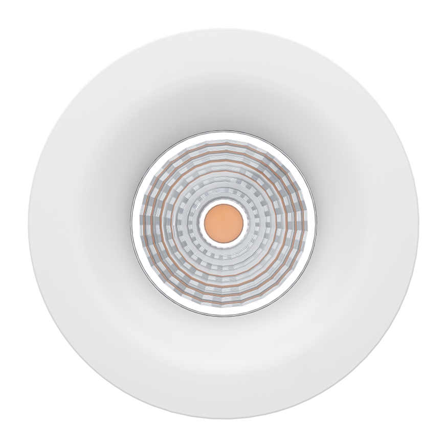 Eglo - LED prigušiva ugradna svetiljka LED/6,4W/230V prečnika 8,8 cm bela