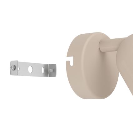 Eglo - Zidno reflektorsko svetlo 1xGU10/5W/230V bež