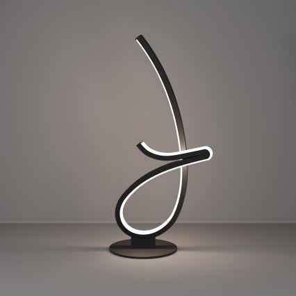 Eglo - LED stona lampa 12W/230V, 2700/4000/6500K, crna